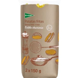 Patatas fritas pack 2x150g Sin Gluten bolsa 300 g -