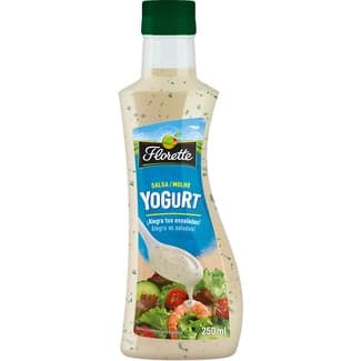 Salsa yogurt botella 250 ml -