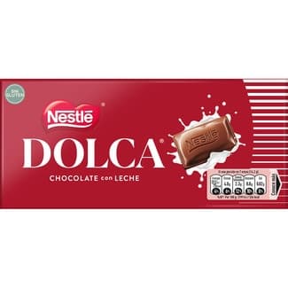 Chocolate con leche sin gluten tableta 100 g -