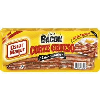 Bacon corte grueso en lonchas sin gluten envase 175 g -
