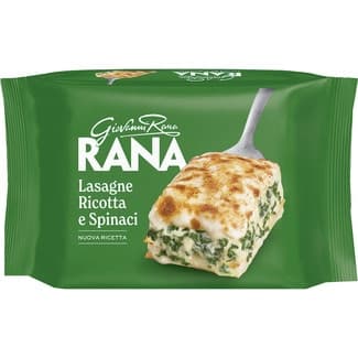 Lasaña con ricotta y espinacas 1 ración envase 350 g -