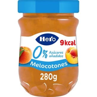 Confitura de melocotones 0% azúcares añadidos frasco 280 g -