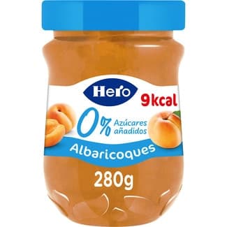 Confitura de albaricoques 0% azúcares añadidos frasco 280 g -