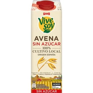 Bebida de avena Sin Azúcar 100% cultivo local brik 1 l -