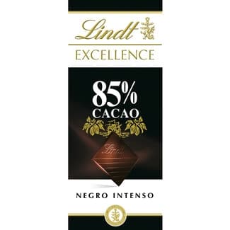Chocolate negro 85% cacao tableta 100 g -