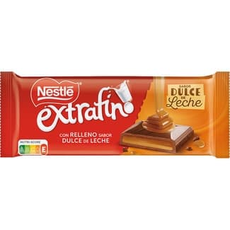 Chocolate con leche relleno de dulce de leche tableta 83 g -