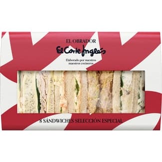 Sandwiches selección especial 8 unidades estuche 760 g -