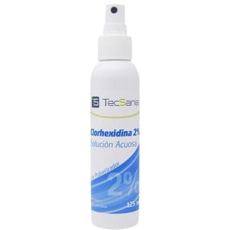 Clorhexidina solución acuosa 2% spray 125 ml -