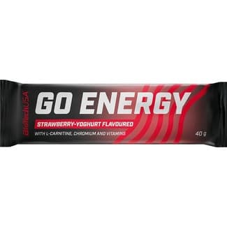 Go Energy barrita de fresa y yogur con L-Carnitina y vitaminas envase 40 g -