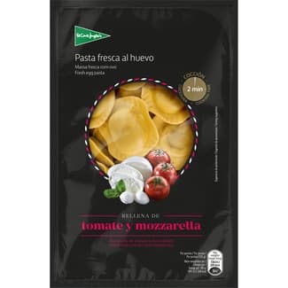 Pasta fresca soles al huevo rellena de tomate y mozzarella envase 250 g -