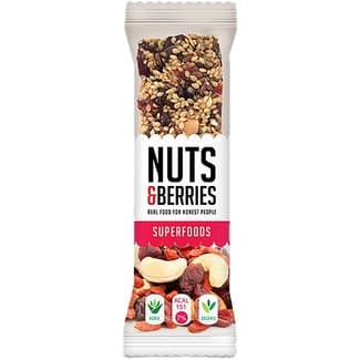 Superfoods barrita ecológica con anacardos y pasas envase 40 g -