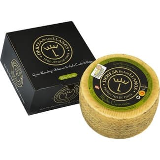 Queso semicurado de oveja elaborado con leche cruda DOP Queso Manchego peso aproximado pieza 3 kg -