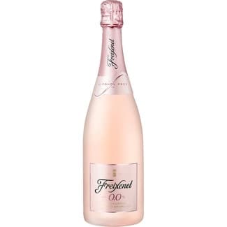 Vino rosado espumoso sin alcohol 0,0 botella 75 cl -
