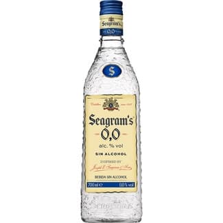 0,0 ginebra Dry Gin sin alcohol botella 70 cl -