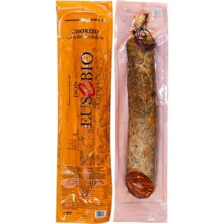 Chorizo de bellota ibérico peso aproximado pieza 650 g -
