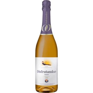 0,0 vino blanco verdejo espumoso sin alcohol botella 75 cl -