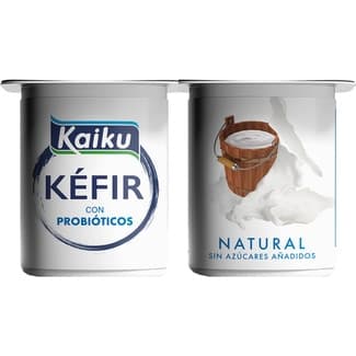 Kéfir natural sin azúcares añadidos pack 4 unidades 125 g -