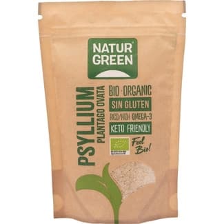 Psyllium plantago ovata ecológico y sin gluten envase 100 g -