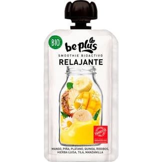 Bio smoothie bioactivo relajante ecológico con fruta, quinoa, rooibos, tila y manzanilla bolsa 150 g -