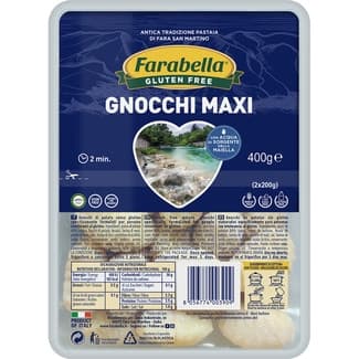 Maxi gnocchi sin gluten bandeja 400 g -