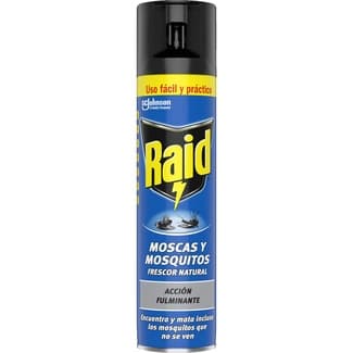 Insecticida volador para moscas y mosquitos frescor nautral spray 400 ml -