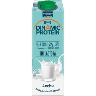 Dinamic Protein leche sin lactosa enriquecida con proteínas baja en grasa brik 1 l -