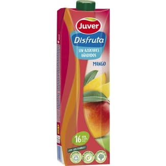 Bebida de zumo de mango a partir de concentrado sin azúcares añadidos brik 1 l -