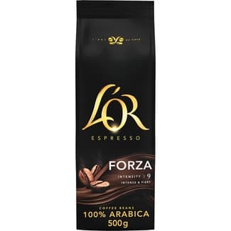 Café en grano intensidad 9 Forza paquete 500 g -
