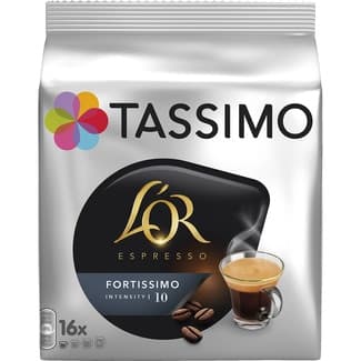 Café fortíssimo intensidad 10 estuche 16 cápsulas -