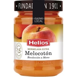 Mermelada extra de melocotón 65% de fruta frasco 340 g -