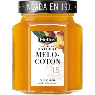 Confitura natural de melocotón frasco 330 g -