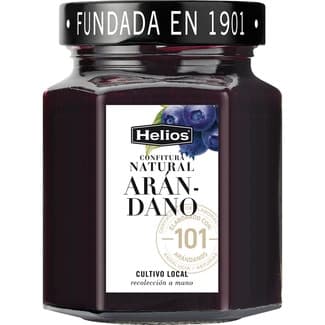 Confitura natural de arándanos frasco 330 g -