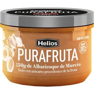 Mermelada de albaricoque de Murcia sin gluten frasco 250 g solo con azúcares procedentes de la fruta -