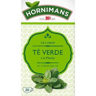 Té verde a la menta estuche 20 bolsitas -