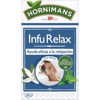 Infurelax infusión con flor de azahar, melisa y hierba luisa estuche 20 bolsitas -