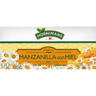 Infusión de manzanilla con miel estuche 25 bolsitas -