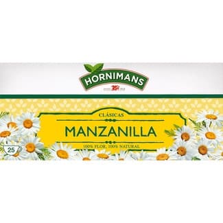 Infusión de manzanilla estuche 25 bolsitas -