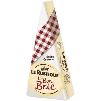 Queso francés brie elaborado con leche pasteurizada cuña 200 g -