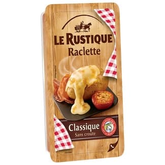 Queso francés raclette de vaca elaborado con leche pasteurizada envase 350 g -