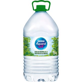 Agua mineral natural de mineralización débil garrafa 5 l -