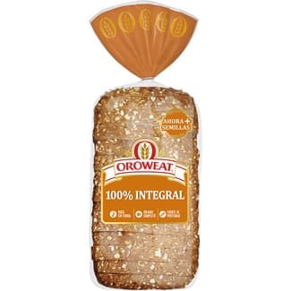 Pan de molde 100% integral bolsa 550 g -