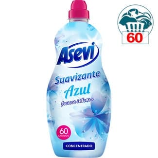 Suavizante concentrado Azul frescor intenso botella 60 dosis -