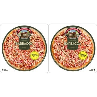 Pizza barbacoa pack 2 unidades envase 220 g -