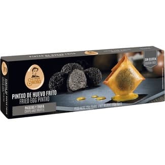 Pintxo de huevo frito con patatas y trufa sin gluten estuche 140 g -