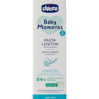 Crema corporal lenitiva infantil Baby Moments sin alcohol tubo 100 ml -