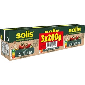 Tomate frito con aceite de oliva pack 3 envases 200 g -