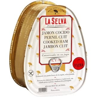 Jamón cocido extra sin piel -