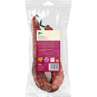 Chorizo picante extra sin gluten sin lactosa pieza 280 g -