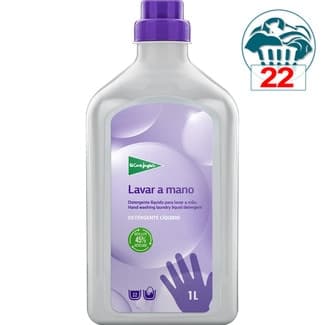 Detergente líquido para lavar a mano botella 22 dosis -