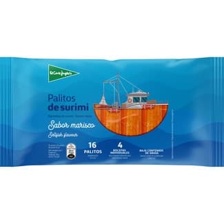 Palitos de surimi sabor marisco 16 unidades bandeja 300 g -